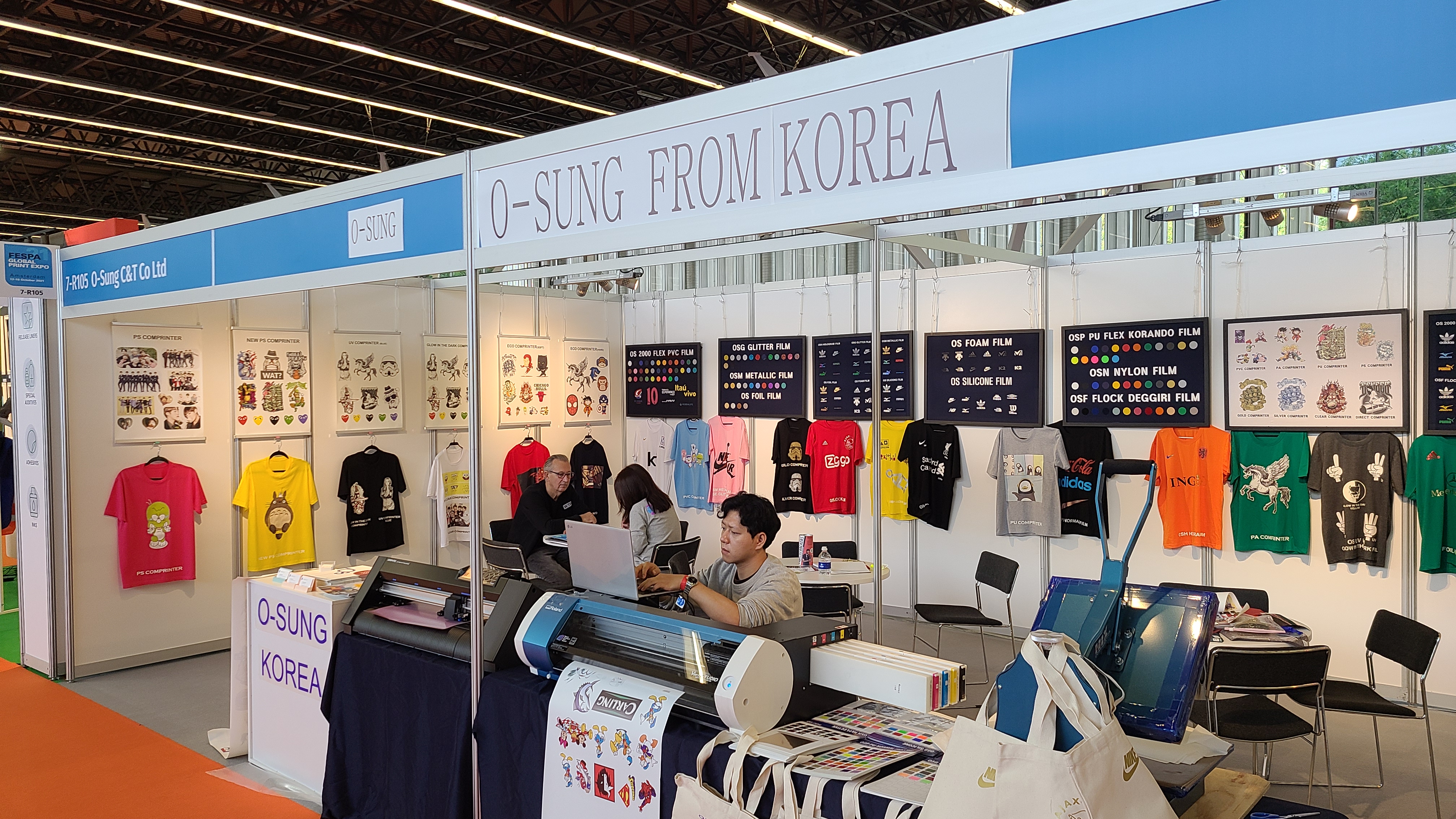 FESPA AMSTERDAM, NEHTERLANDS 2021