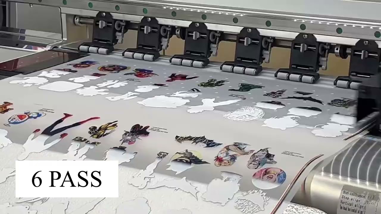 [Video] K-PRINT 2025 – 4-Head DTF Printer Speed by Pass Mode